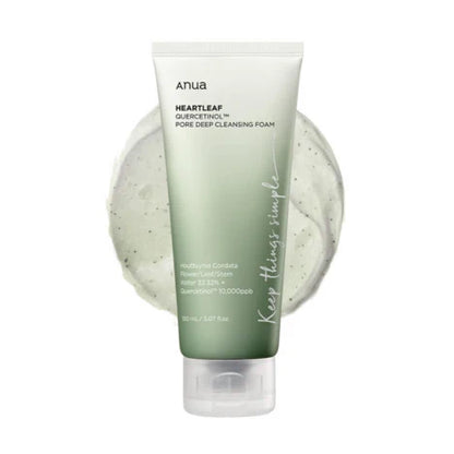 Heartleaf Quercetinol Pore Deep Cleansing Foam 150ML - ANUA
